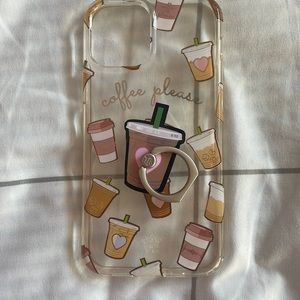 iPhone 12 case coffee please